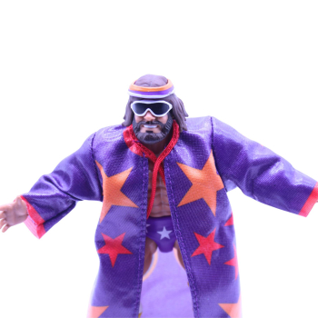 WWE Superstars Macho Man Randy Savage – Retro Actionfigur im 80er-Stil | Mattel 2023